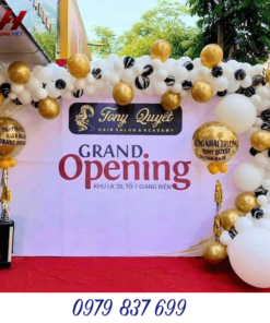 goi trang tri khai truong salon toc