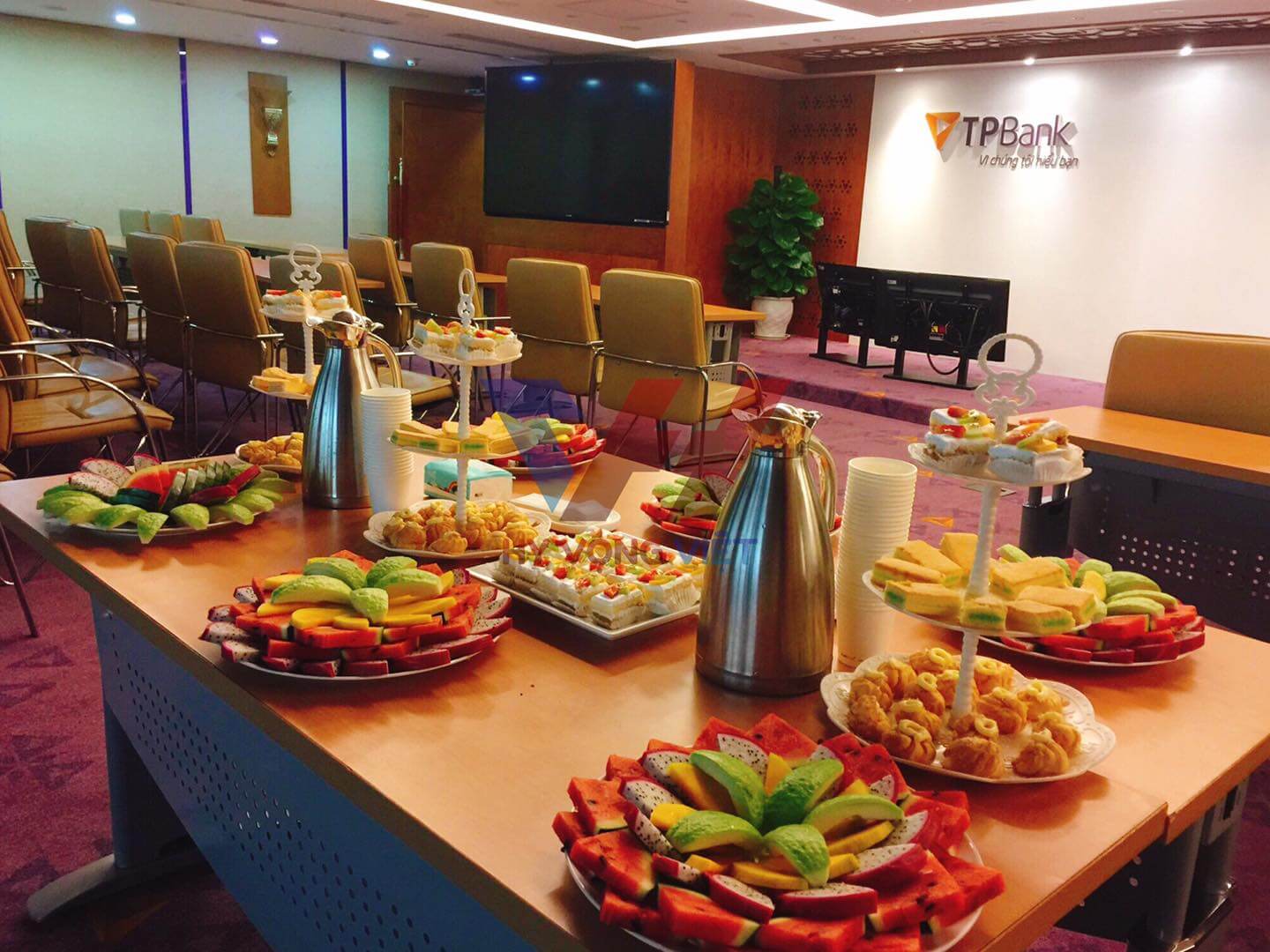Dịch vụ tiệc teabreak trọn gói cho hội nghị, hội thảo thành công